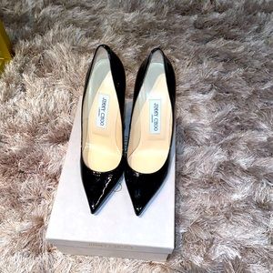 Jimmy Choo Anouk Patent Leather Pumps